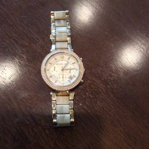 Michael Kors gold watch, like new